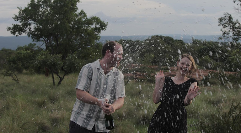 Nick and Ingrid engagement photo